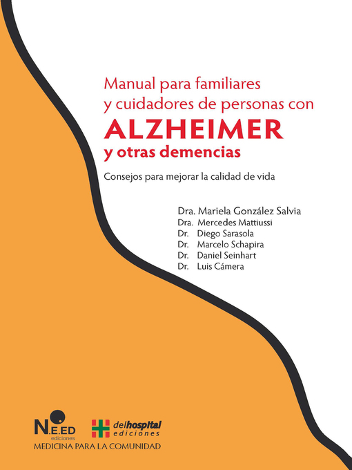 Cover image for Manual para familiares y cuidadores de personas con Alzheimer y otras demencias